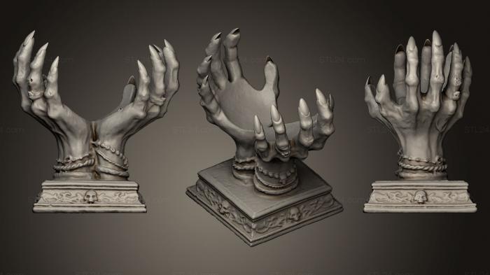 Anatomy of skeletons and skulls (Evil Hands, ANTM_0066) 3D models for cnc